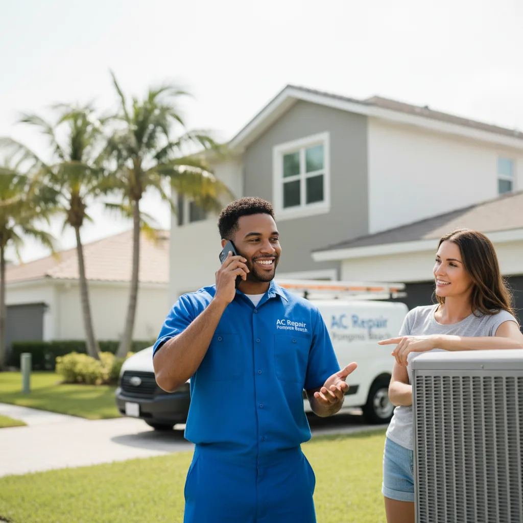 AC Repair Pompano Beach customer support in Pleasant Ridge